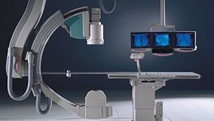 interventional x-ray allura in hospital solution